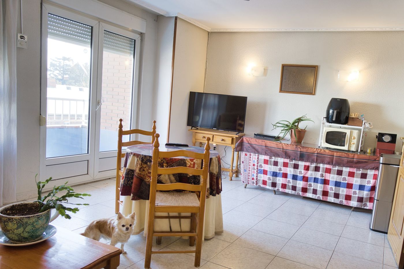 Salón social del hostal